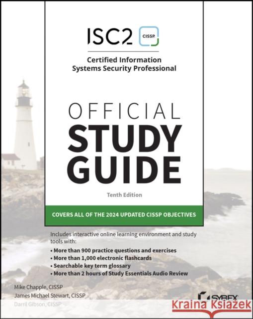 Isc2 Cissp Certified Information Systems Security Professional Official Study Guide Mike Chapple James Michael Stewart Darril Gibson 9781394254699 Sybex