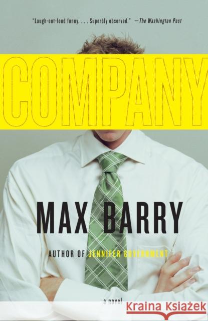 Company Max Barry 9781400079377 Vintage Books USA