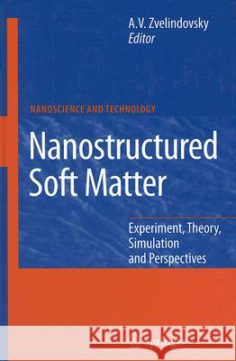Nanostructured Soft Matter: Experiment, Theory, Simulation and Perspectives Zvelindovsky, A. V. 9781402063299 Springer