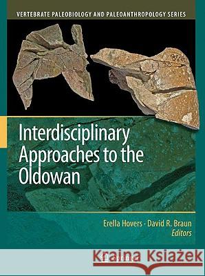 Interdisciplinary Approaches to the Oldowan Erella Hovers David R. Braun 9781402090592