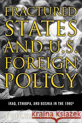 Fractured States and U.S. Foreign Policy: Iraq, Ethiopia, and Bosnia in the 1990s Farkas, E. 9781403963734 Palgrave MacMillan