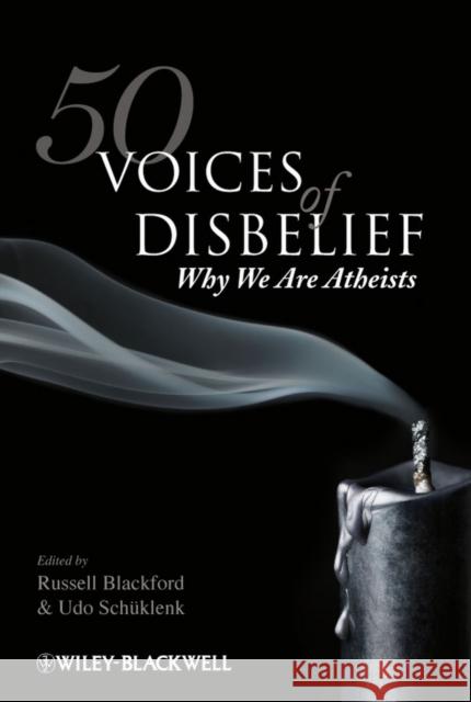 50 Voices of Disbelief Blackford, Russell 9781405190459 Wiley-Blackwell