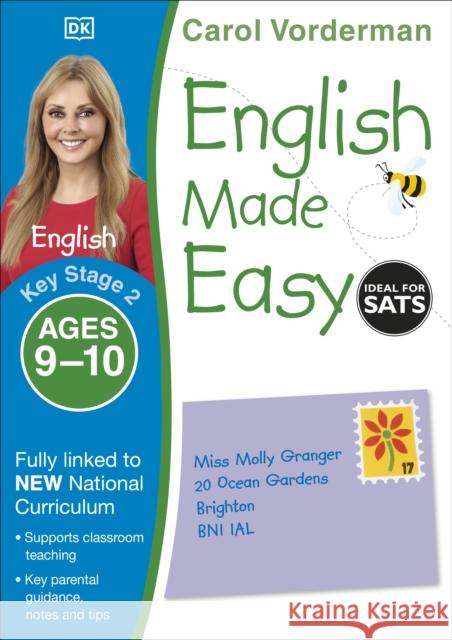 English Made Easy, Ages 9-10 (Key Stage 2): Supports the National Curriculum, English Exercise Book Carol Vorderman 9781409344681