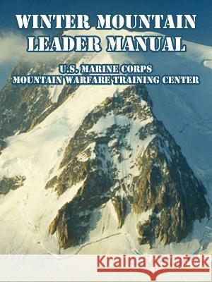 Winter Mountain Leader Manual Marine Corps U 9781410108852 Fredonia Books (NL)