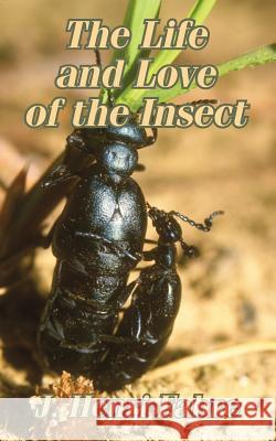 The Life and Love of the Insect Jean-Henri Fabre 9781410206626 University Press of the Pacific