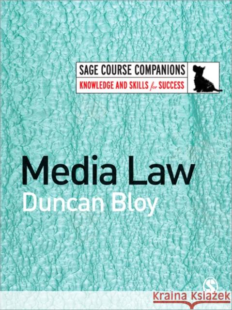 Media Law D Bloy 9781412911207 0