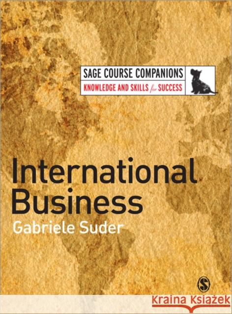 International Business Gabriele Suder 9781412931052 0