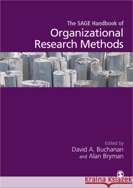 The Sage Handbook of Organizational Research Methods Buchanan, David 9781412931182
