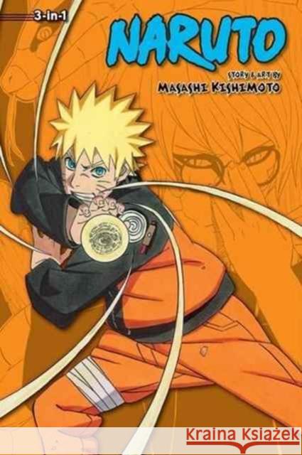 Naruto (3-in-1 Edition), Vol. 18: Includes vols. 52, 53 & 54 Masashi Kishimoto 9781421583440