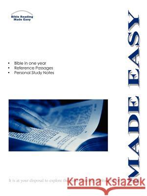 Bible Reading Made Easy Francis Idiaghe 9781425983376 Authorhouse