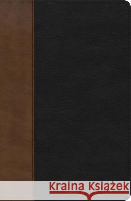 KJV Personal Size Giant Print Bible, Black/Brown Leathertouch, Indexed Holman Bible Publishers 9781430094777 Holman Bibles