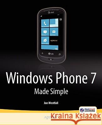 Windows Phone 7 Made Simple Martin Trautschold Gary Mazo 9781430233121 Apress