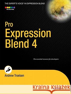 Pro Expression Blend 4 A Troelsen 9781430233770 0