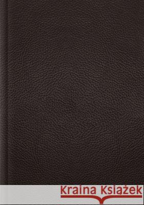 ESV Single Column Journaling Bible, Large Print (Buffalo Leather, Deep Brown)  9781433570919 Crossway Books