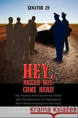 Hey, Nigger Boy, Come Here!: My Journey from the Cotton Fields and Plantations in the Segregated Slave State of Georgia to the Floor of the State H Senator 29 9781438940564