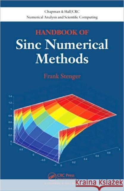 Handbook of Sinc Numerical Methods Frank Stenger   9781439821589