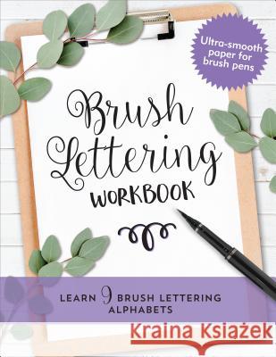 Brush Lettering Workbook Inc Pete 9781441331182