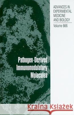 Pathogen-Derived Immunomodulatory Molecules Padraic G. Fallon 9781441916006 Landes Bioscience