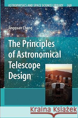 The Principles of Astronomical Telescope Design Springer 9781441927859 Springer