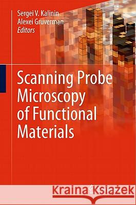 Scanning Probe Microscopy of Functional Materials: Nanoscale Imaging and Spectroscopy Kalinin, Sergei V. 9781441965677 Not Avail