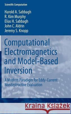 Computational Electromagnetics and Model-Based Inversion: A Modern Paradigm for Eddy-Current Nondestructive Evaluation Sabbagh, Harold A. 9781441984289 Springer