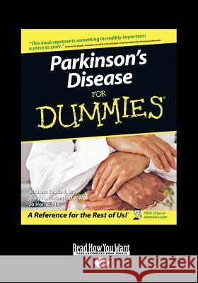 Parkinson's Disease for Dummies (Large Print 16pt) Michele Tagliati 9781442982758 ReadHowYouWant