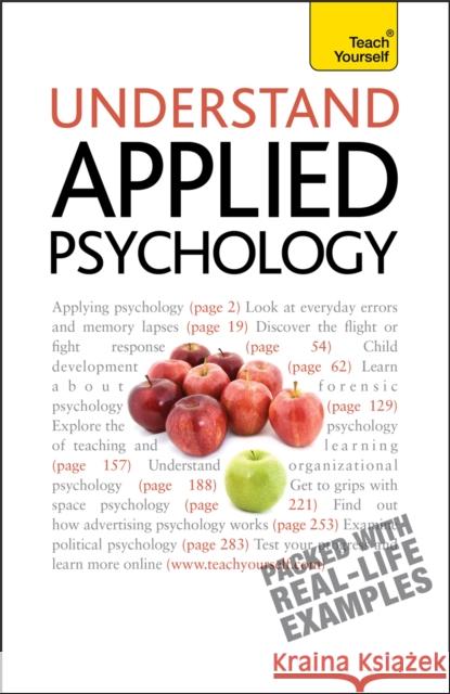 Understand Applied Psychology Hayes, Nicky 9781444100877