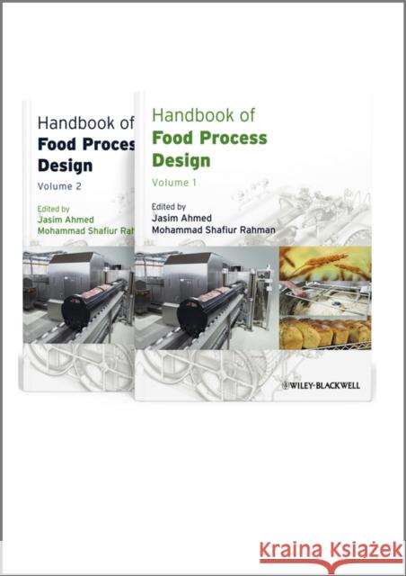 Handbook of Food Process Design Rahman, Mohammad Shafiur 9781444330113 