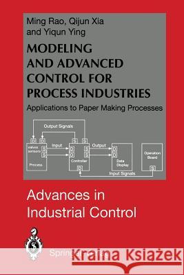 Modeling and Advanced Control for Process Industries: Applications to Paper Making Processes Rao, Ming 9781447120964 Springer
