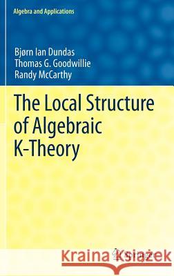 The Local Structure of Algebraic K-Theory Bj Rn Ian Dundas Randy McCarthy Tom Goodwillie 9781447143925