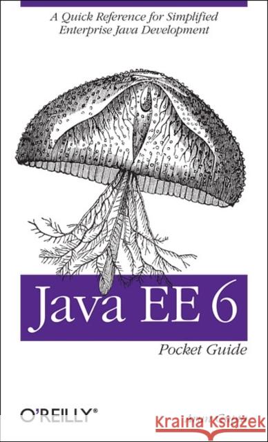 Java Ee 6 Pocket Guide: A Quick Reference for Simplified Enterprise Java Development Gupta, Arun 9781449336684