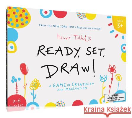 Ready, Set, Draw!: A Game of Creativity and Imagination (Drawing Game for Children and Adults, Interactive Game for Preschoolers to Kids Tullet, Herve 9781452175638 Chronicle Books