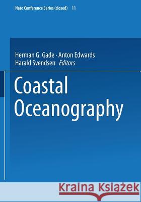 Coastal Oceanography Herman Gade 9781461566502 Springer