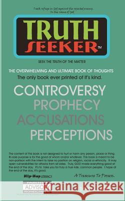 Truth Seeker/Seek the Truth of the Matter MR Thabit I. Fareed 9781463639129 Createspace