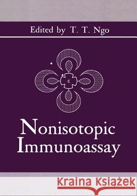 Nonisotopic Immunoassay That T That T. Ngo 9781468454680 Springer