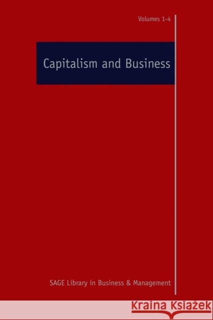 Capitalism and Business Leo McCann 9781473902220