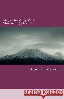 So You Want To Be A Christian -- Go for it!: There is no greater time than this! Word, God's Holy 9781479331833 Createspace