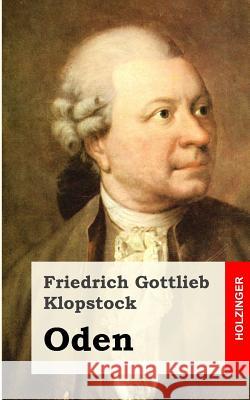 Oden Friedrich Gottlieb Klopstock 9781482590395