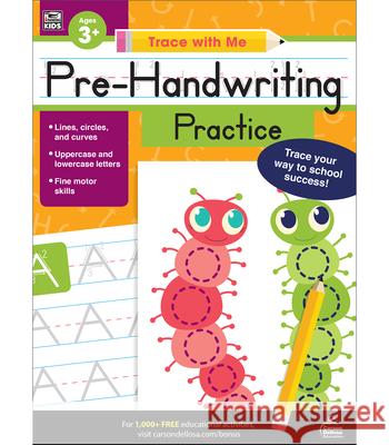 Pre-Handwriting Practice Thinking Kids                            Carson-Dellosa Publishing 9781483845890 Thinking Kids