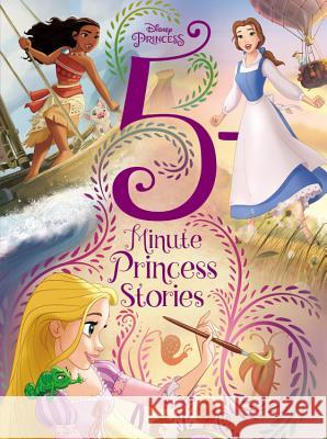 Disney Princess 5-Minute Princess Stories Disney Book Group                        Disney Storybook Art Team 9781484716410