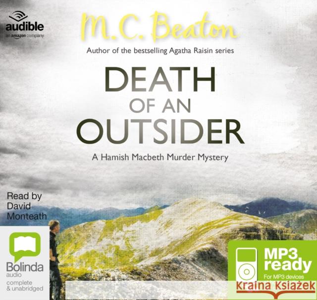 Death of an Outsider M. C. Beaton 9781486223442 Bolinda Publishing