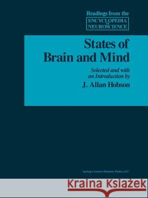 States of Brain and Mind Hobson 9781489967732