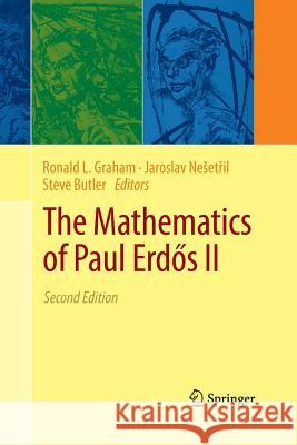 The Mathematics of Paul Erdős II Graham, Ronald L. 9781489990075