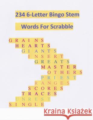 234 6-Letter Bingo Stem Words Bob &. Espy Navarro 9781492287117
