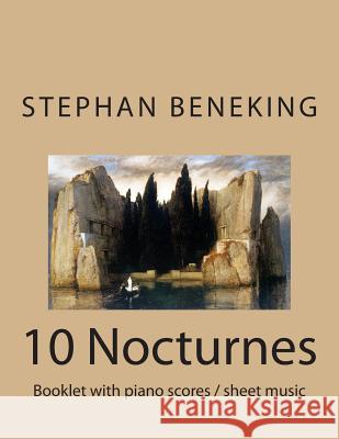 Beneking: Booklet with piano scores of 10 Nocturnes-