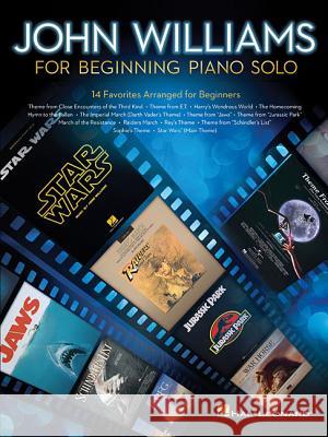 John Williams for Beginning Piano Solo John Williams 9781495073359 Hal Leonard Publishing Corporation