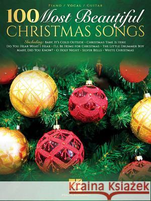 100 Most Beautiful Christmas Songs Hal Leonard Corp 9781495097515