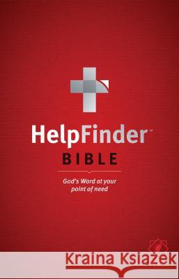 Helpfinder Bible NLT: God's Word at Your Point of Need Ronald A. Beers V. Gilbert Beers Tyndale 9781496422934 Tyndale House Publishers