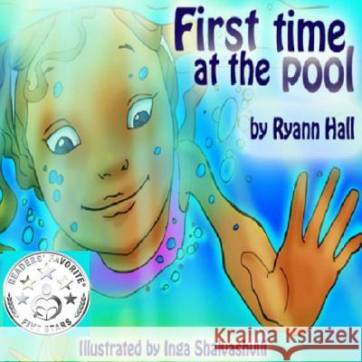 First Time At The Pool: Children's Book Shalvashvili, Inga 9781500383589 Createspace