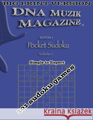 Pocket Sudoku BIG PRINT Francis, Mekre E. 9781500731670